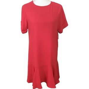 Chelsea 28 Red Grenadine Drop Waist Dress